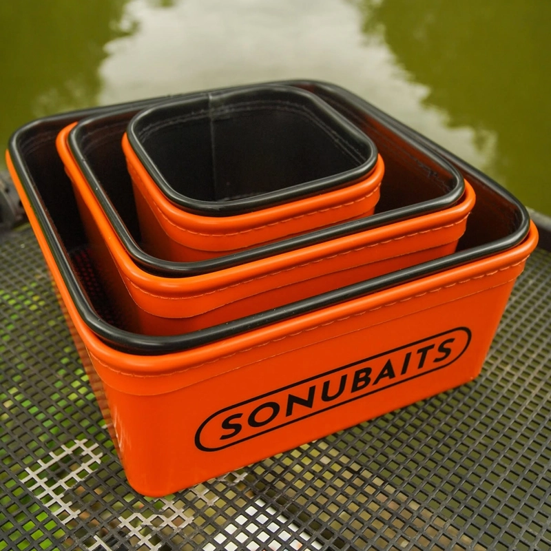 Sonubaits EVA Bait Tub & Strainer Sets